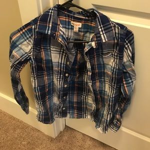 Button down boys shirt